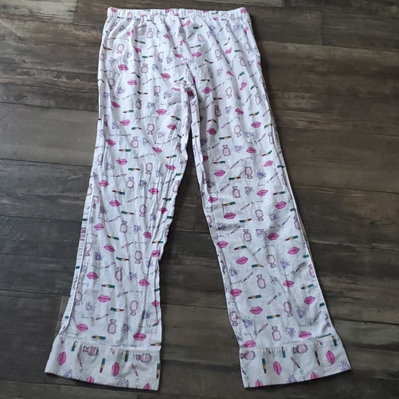 VS Victoria's Secret Lipstick Lips Diamond PJ Pant - Picture 4 of 9